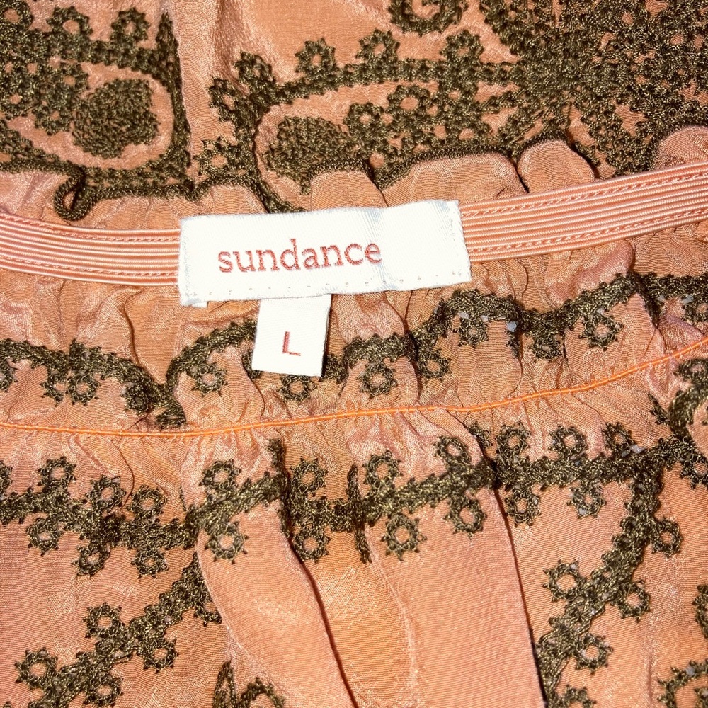 Sundance Peasant Top, Size: Large - Picture 3 of 5